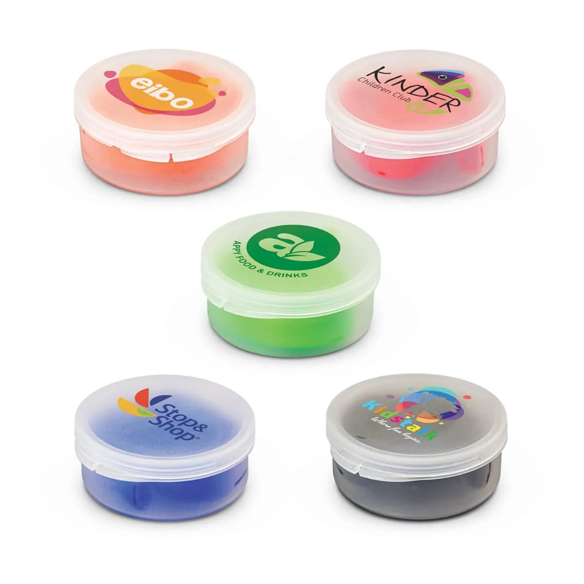 Silicone Straws In Logo Decorated Cases