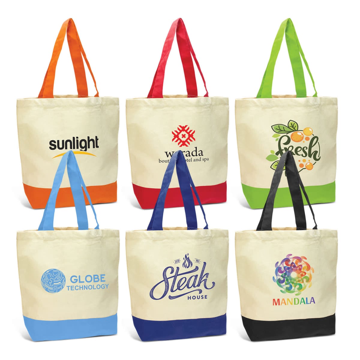Beau Canvas Tote Bags