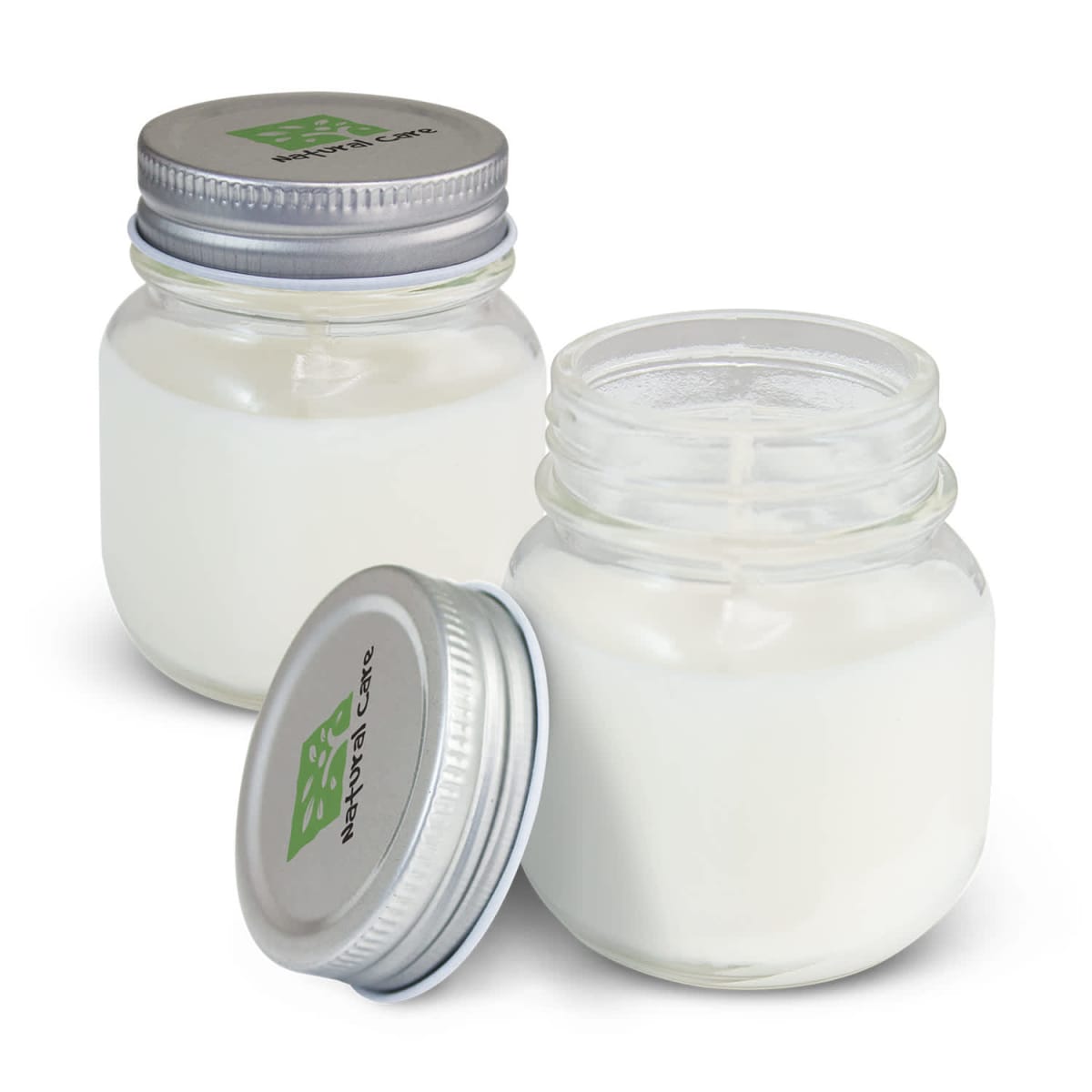 110G Customised Mason Jar Candles Vanilla