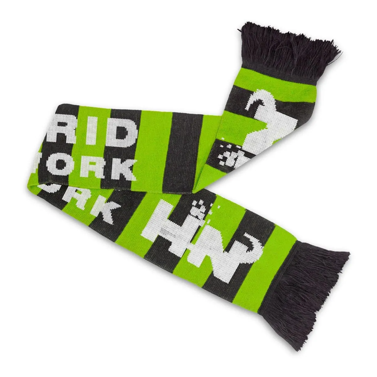 Fully Customised Knitted Team Scarves