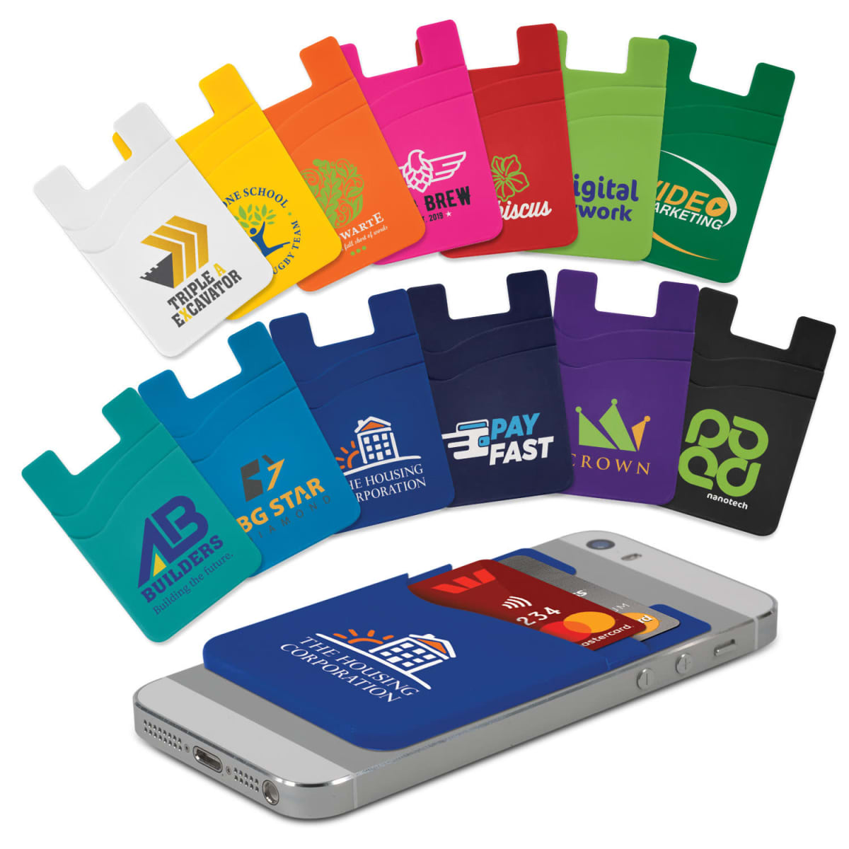 Flynn Silicone Phone Wallets