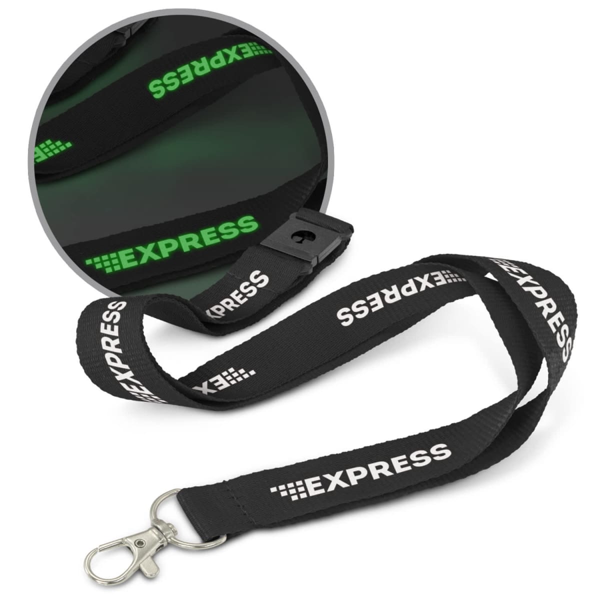 Glow In The Dark Emory Lanyards