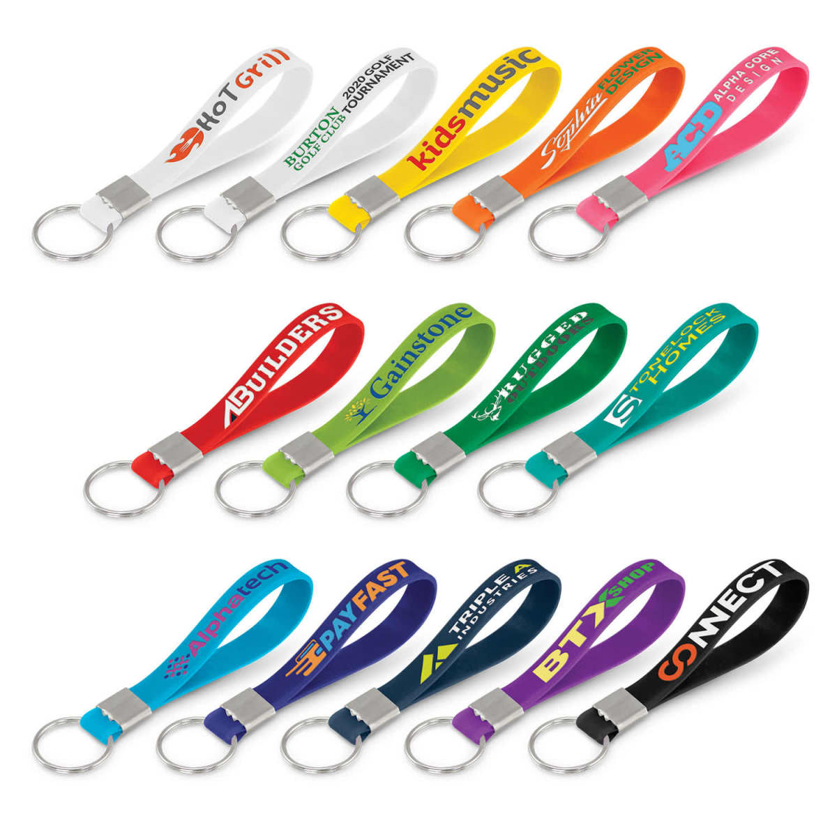 Remi Key Rings - Debossed