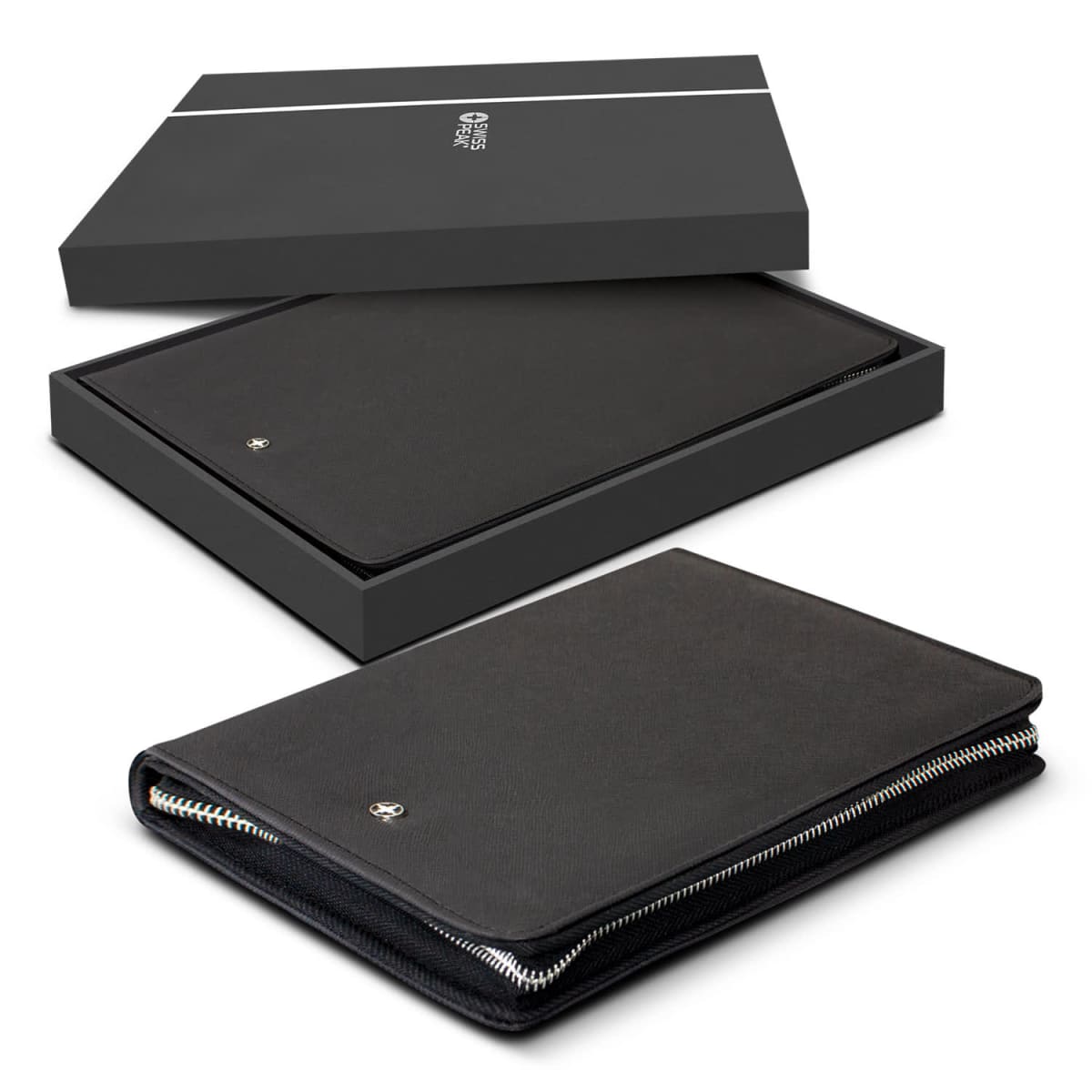 Swiss Peak Heritage A5 Portfolios With Zipper