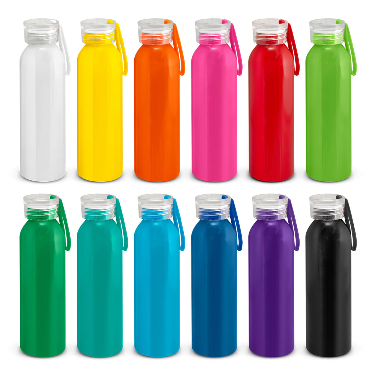 Shiny Aluminium Bottles