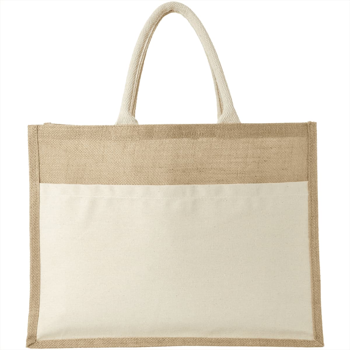 Mumbay Cotton Pocket Jute Tote Bags 19L
