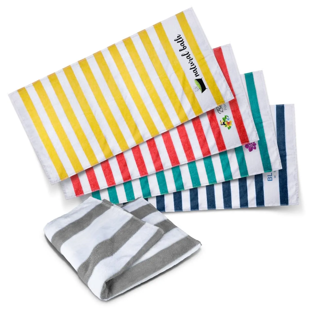 Classic Personalised Beach Towels