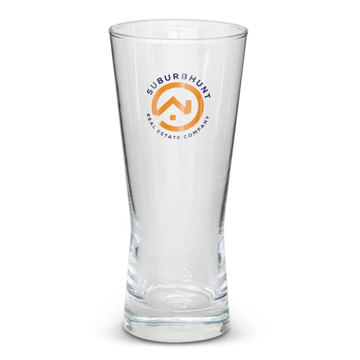 Henley Logo Printed Beer Glass