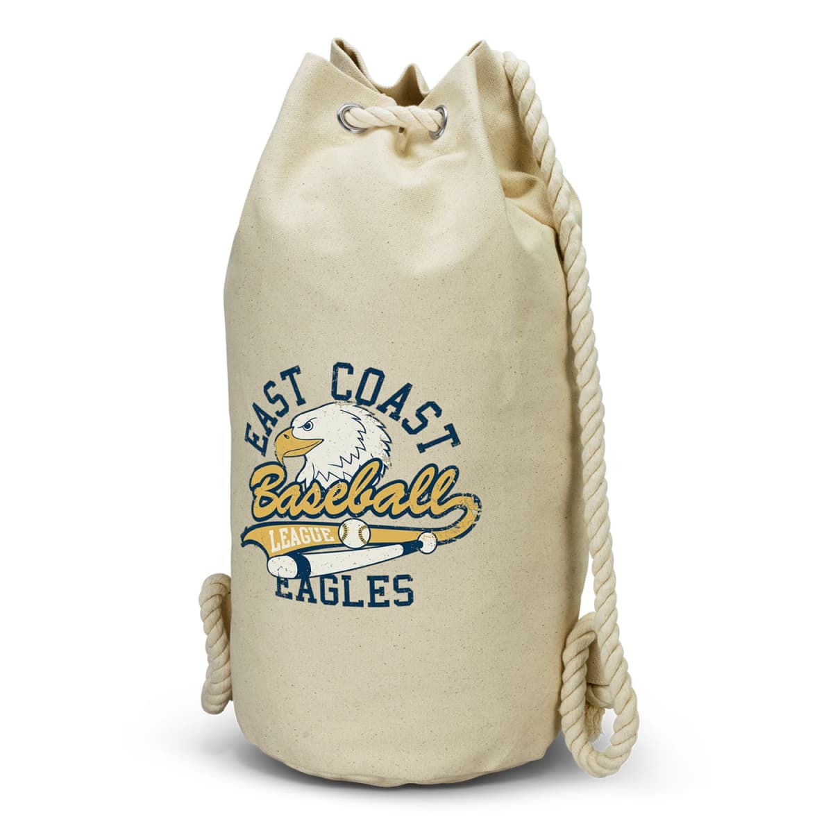 Raven Canvas Barrel Bags