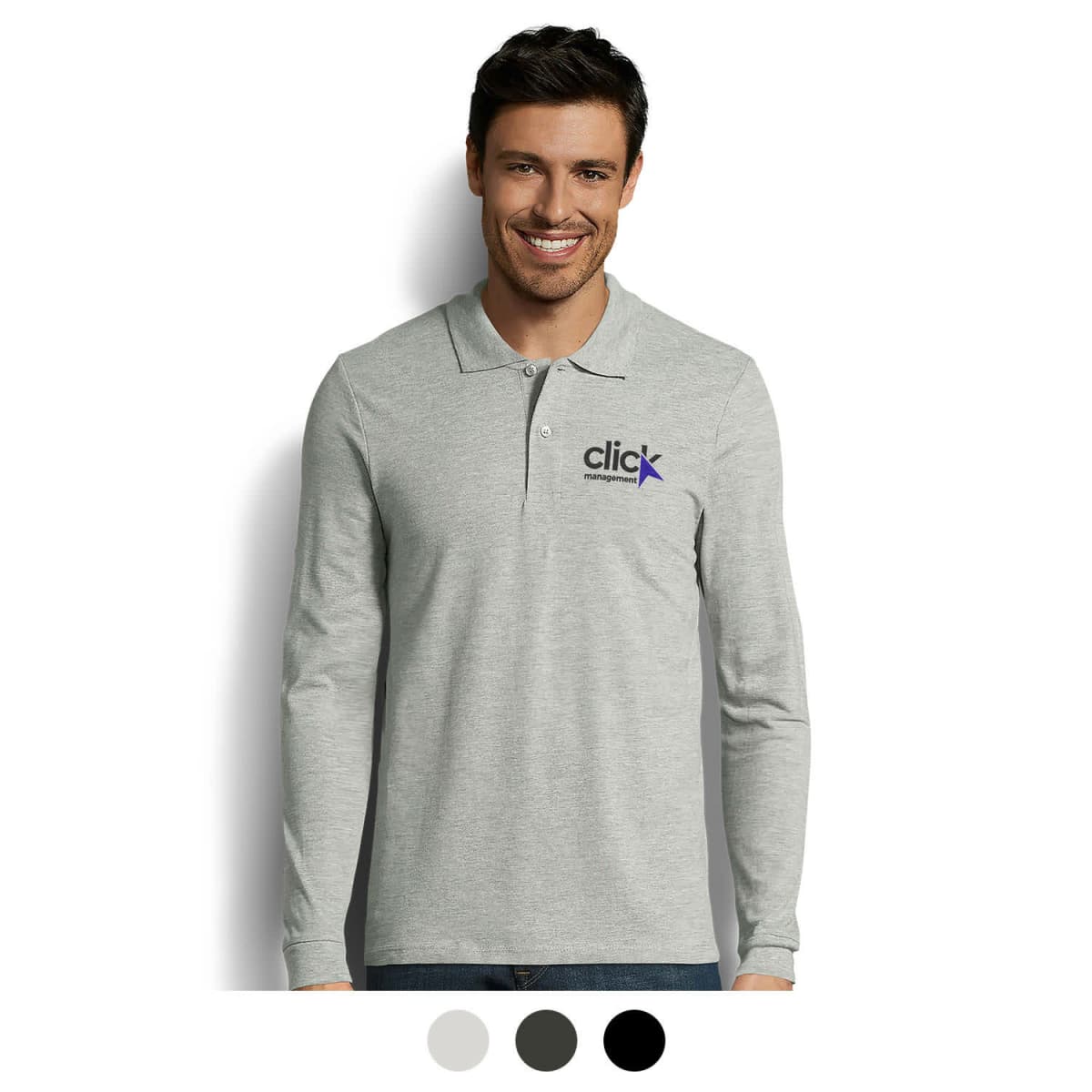Sols Perfect Mens Long Sleeve Polos
