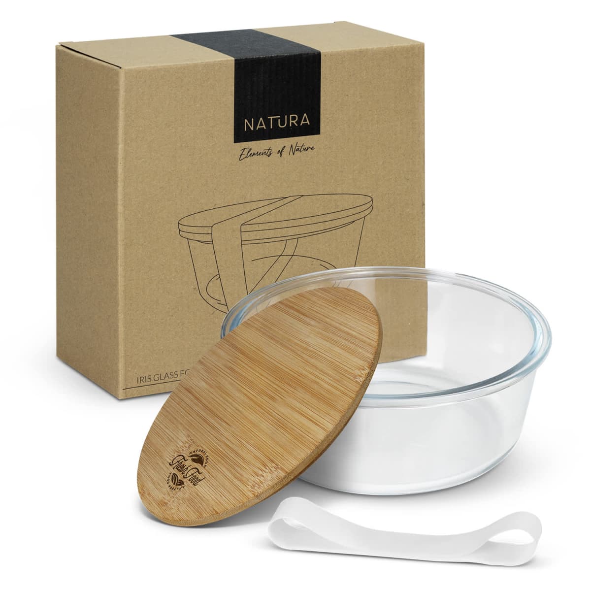 Natura Genesis Glass Food Container
