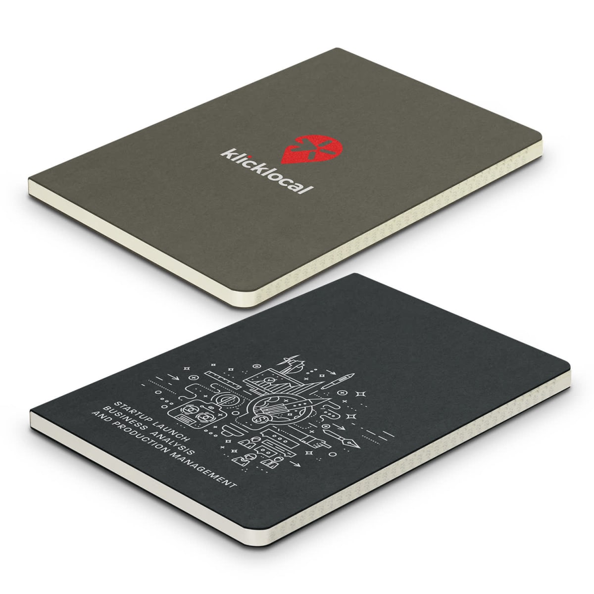 Repurposed Cotton Notebooks