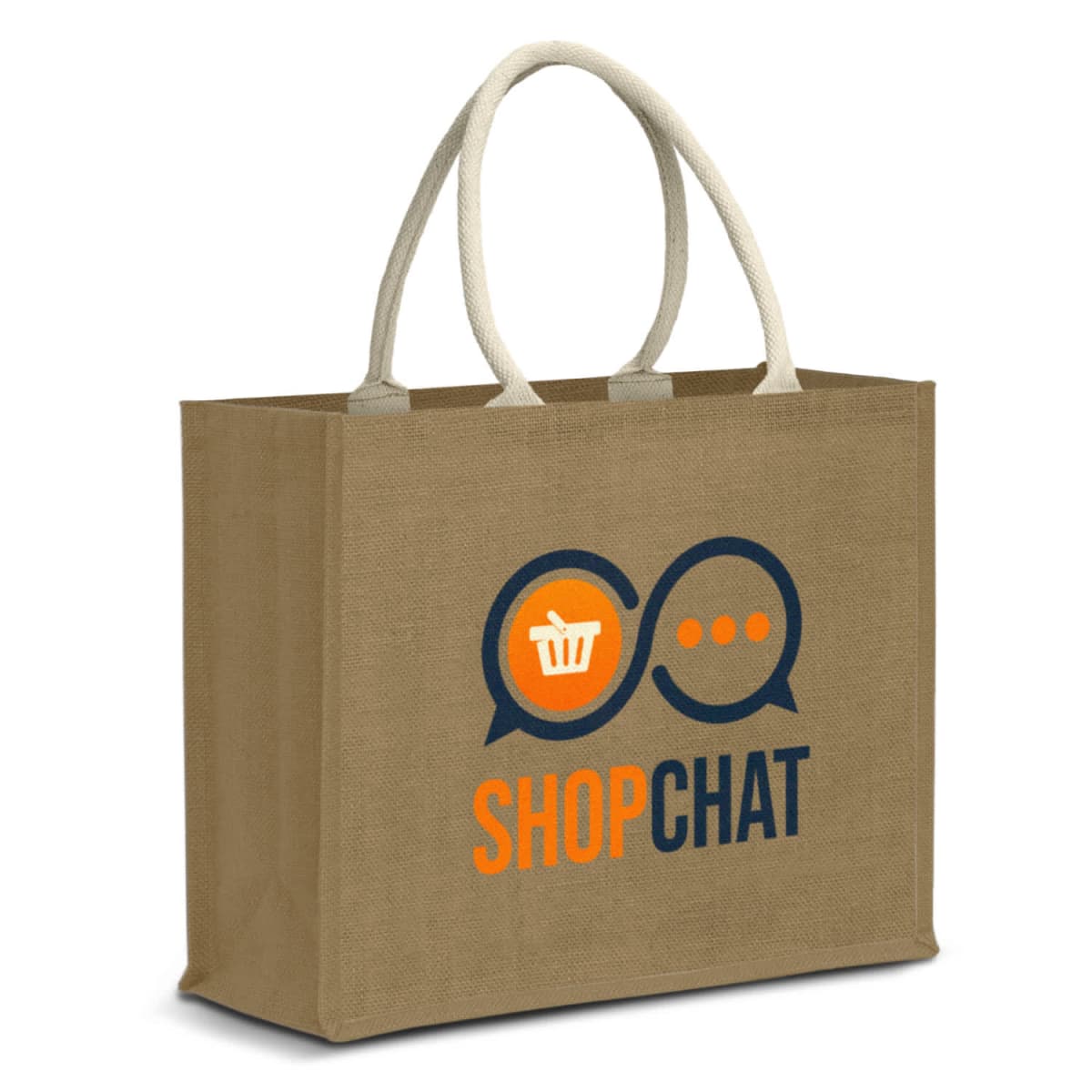 Reinforced 29L Jute Tote Bags
