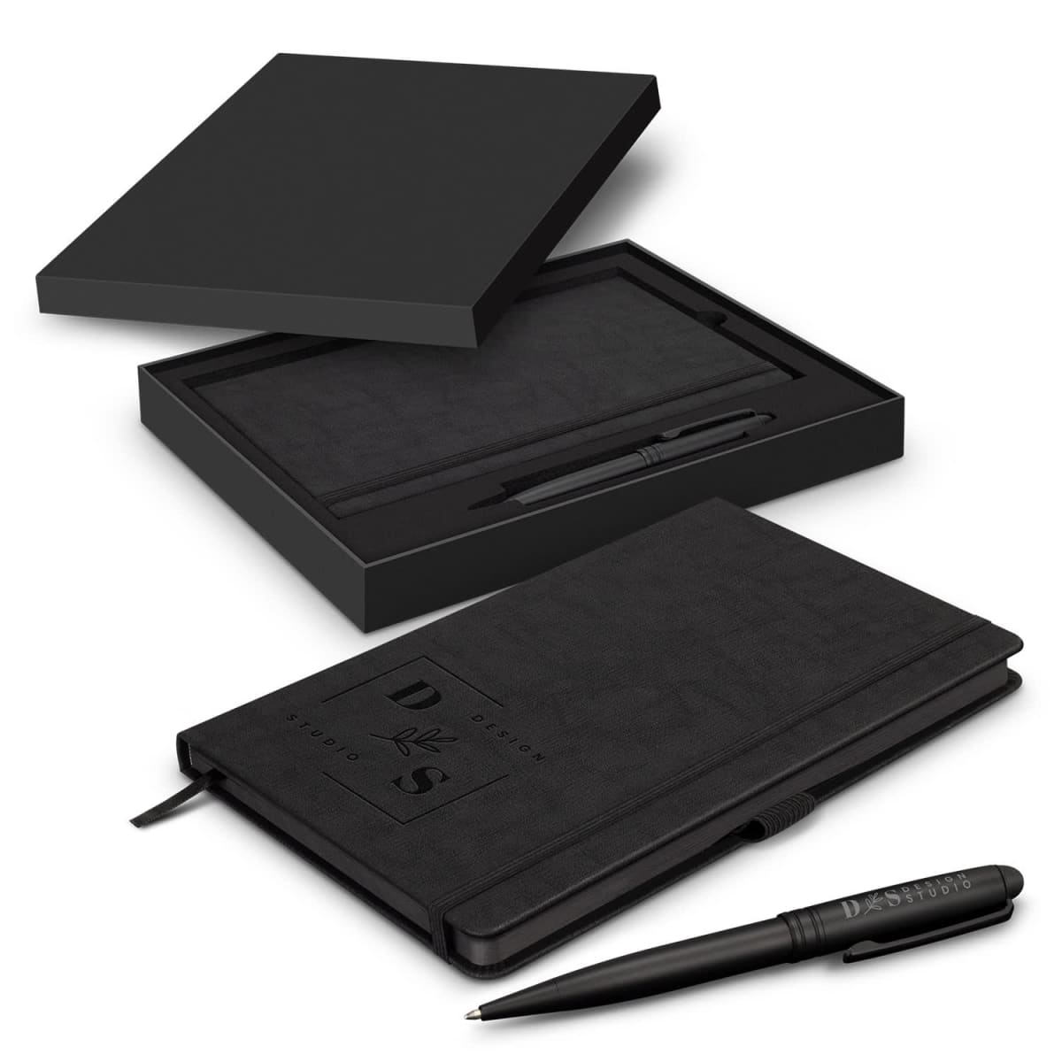 Onyx Writing Sets With Black Paper