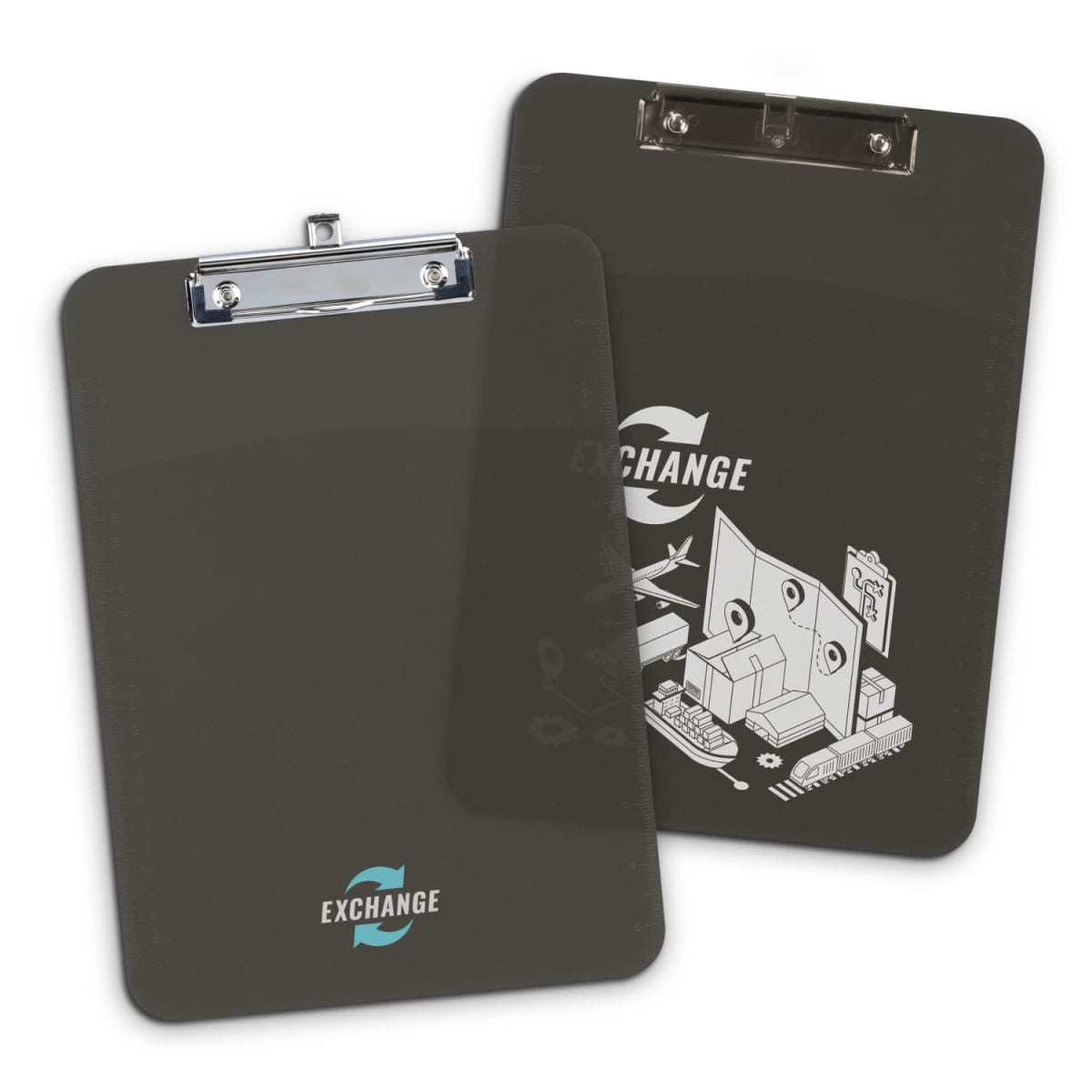 Translucent Clipboards With Rulers
