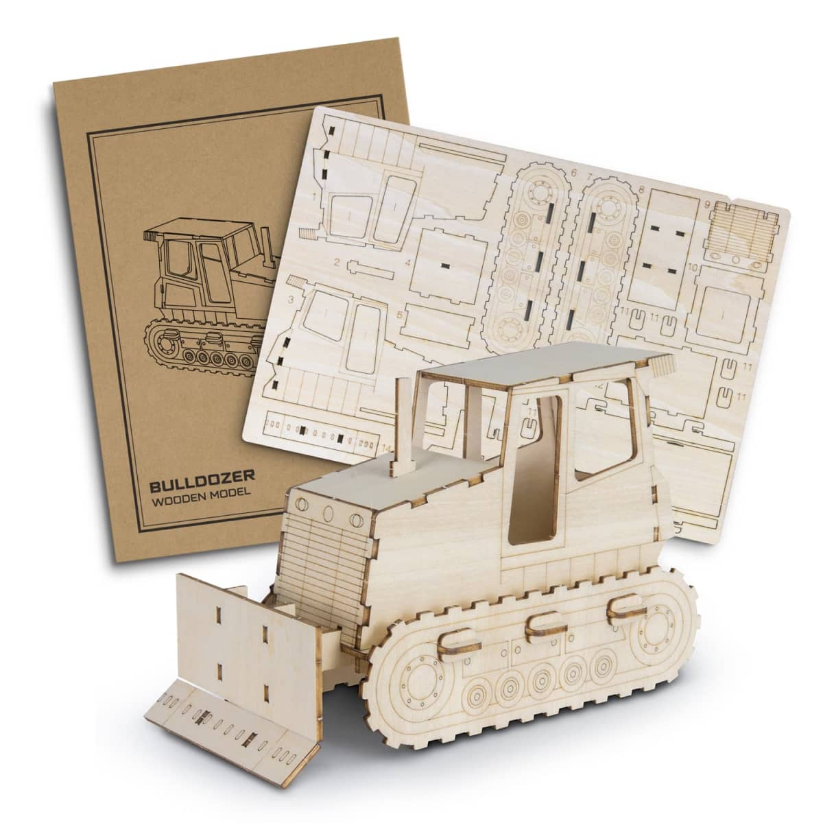 Wooden Bulldozer