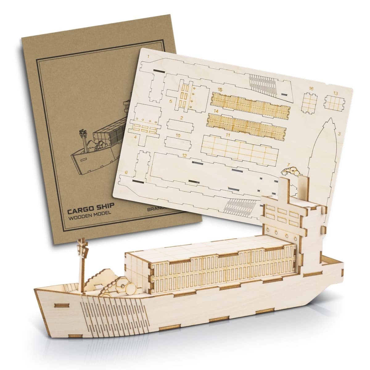 Wooden Cargo Ship