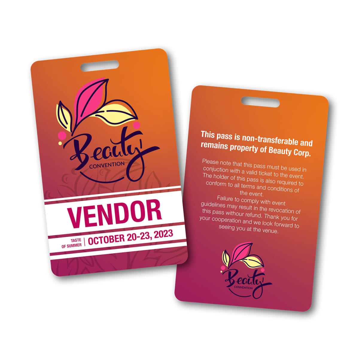 Full Colour Pvc Id Cards
