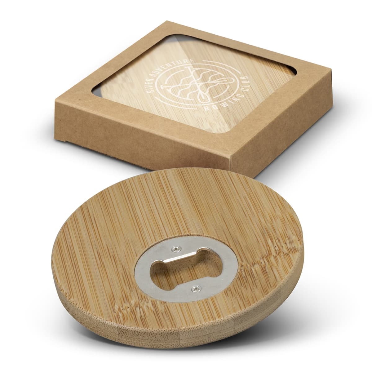 Round Bottle Opener Coaster Sets