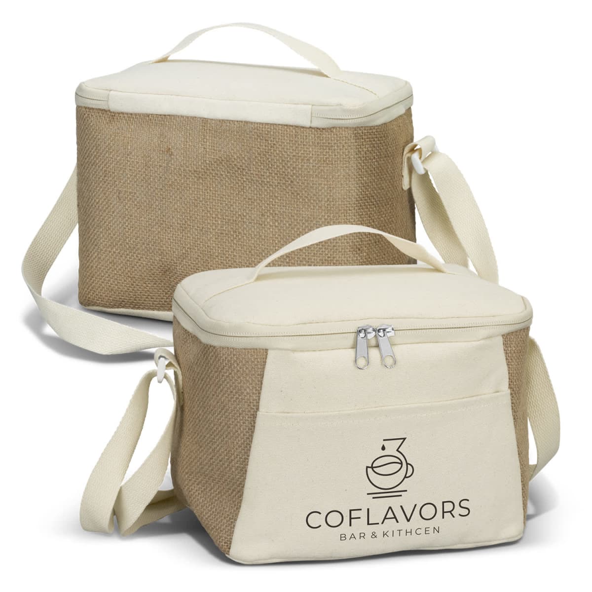 6L Jute Cooler Bags