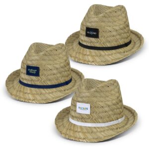 Straw Fedora Hats