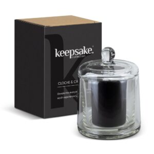 Keepsake Luxe Cloche And Candle Ensemble
