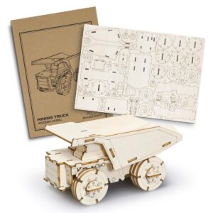 Wooden Mining Truck