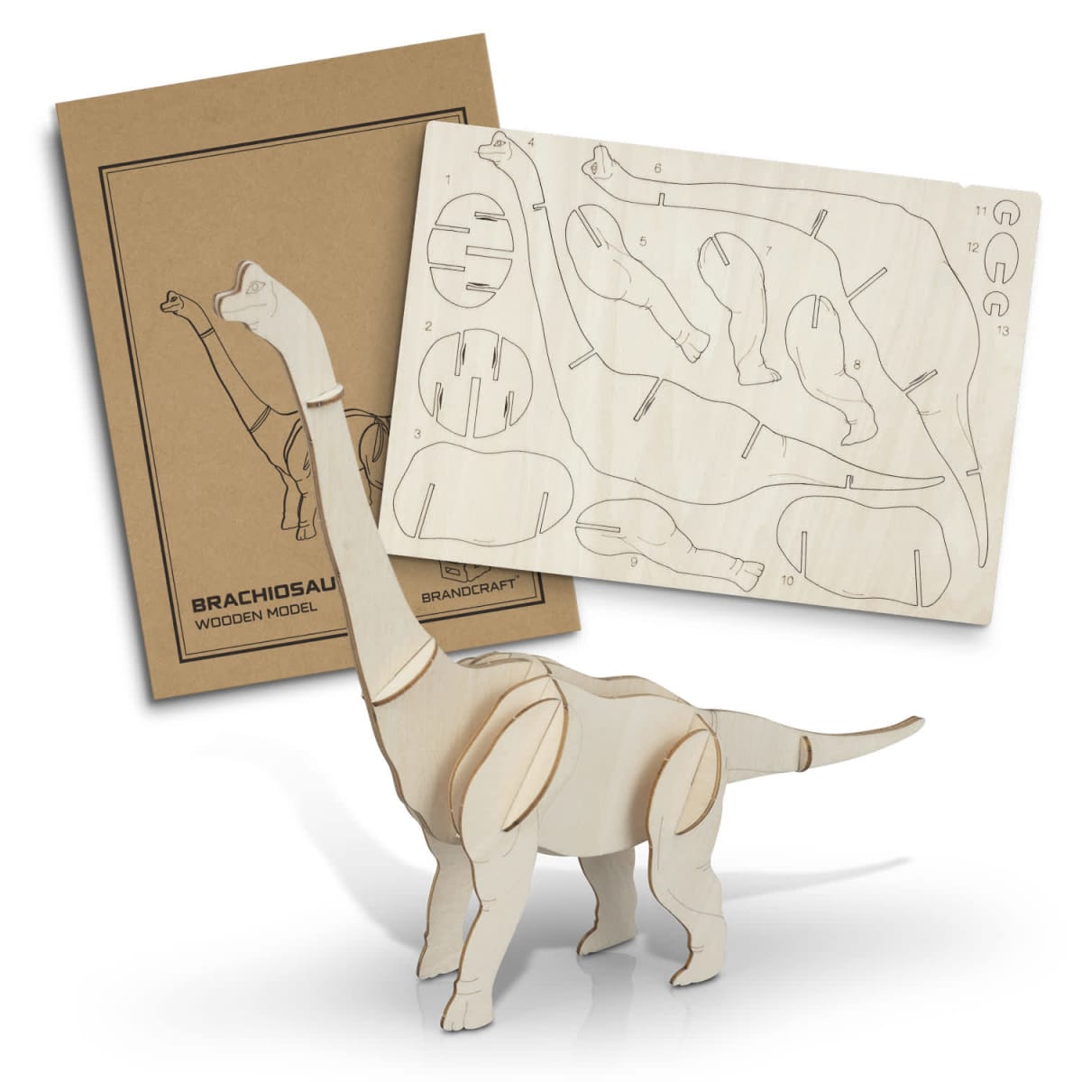 Wooden Brachiosaurus