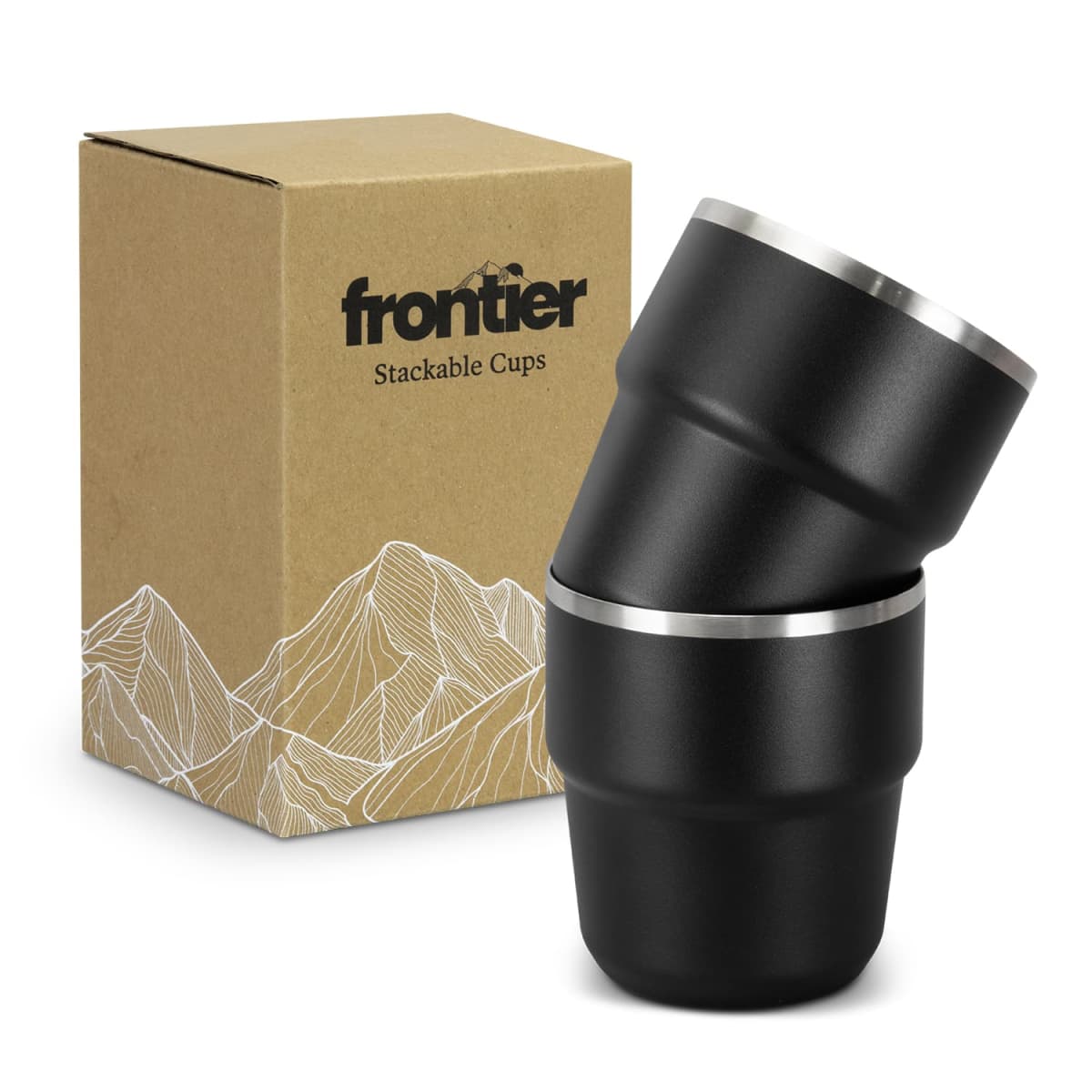 Slate Stainless Cups