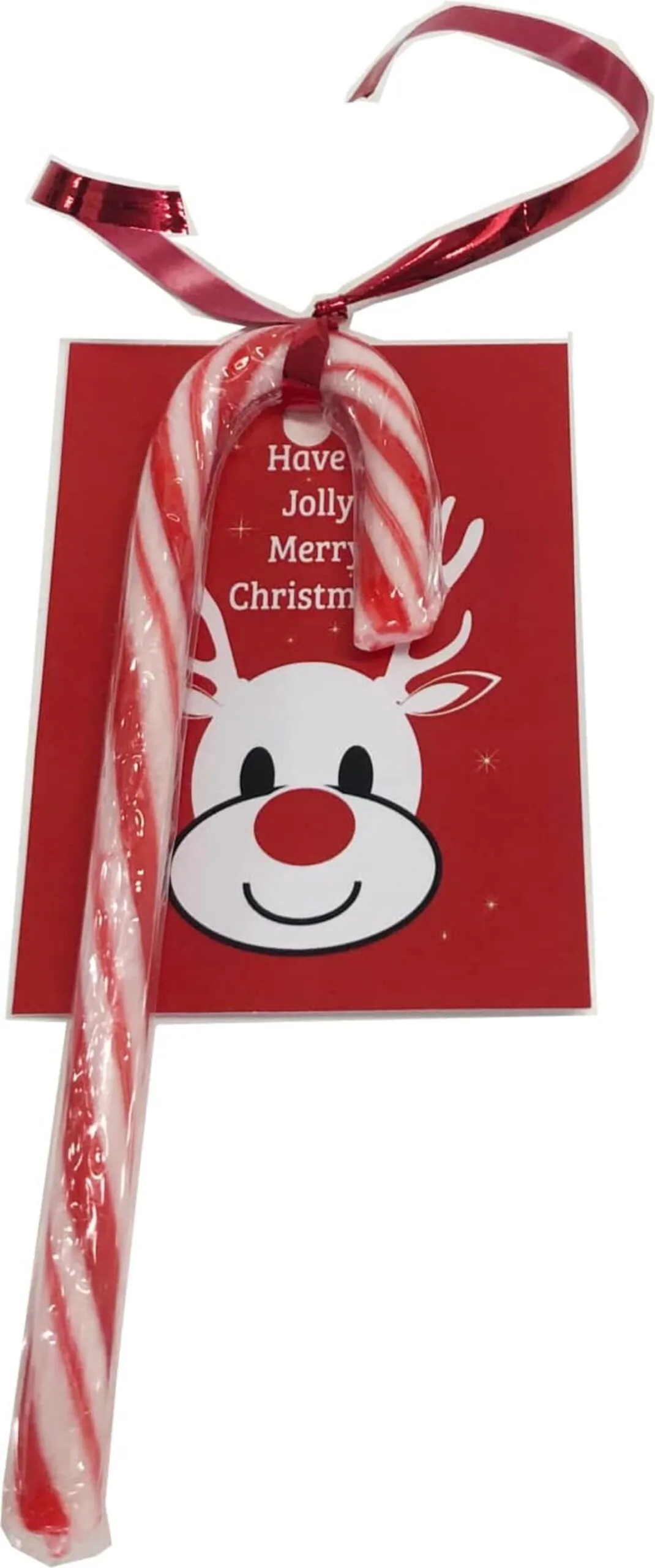 Personalised Candy Canes With Card