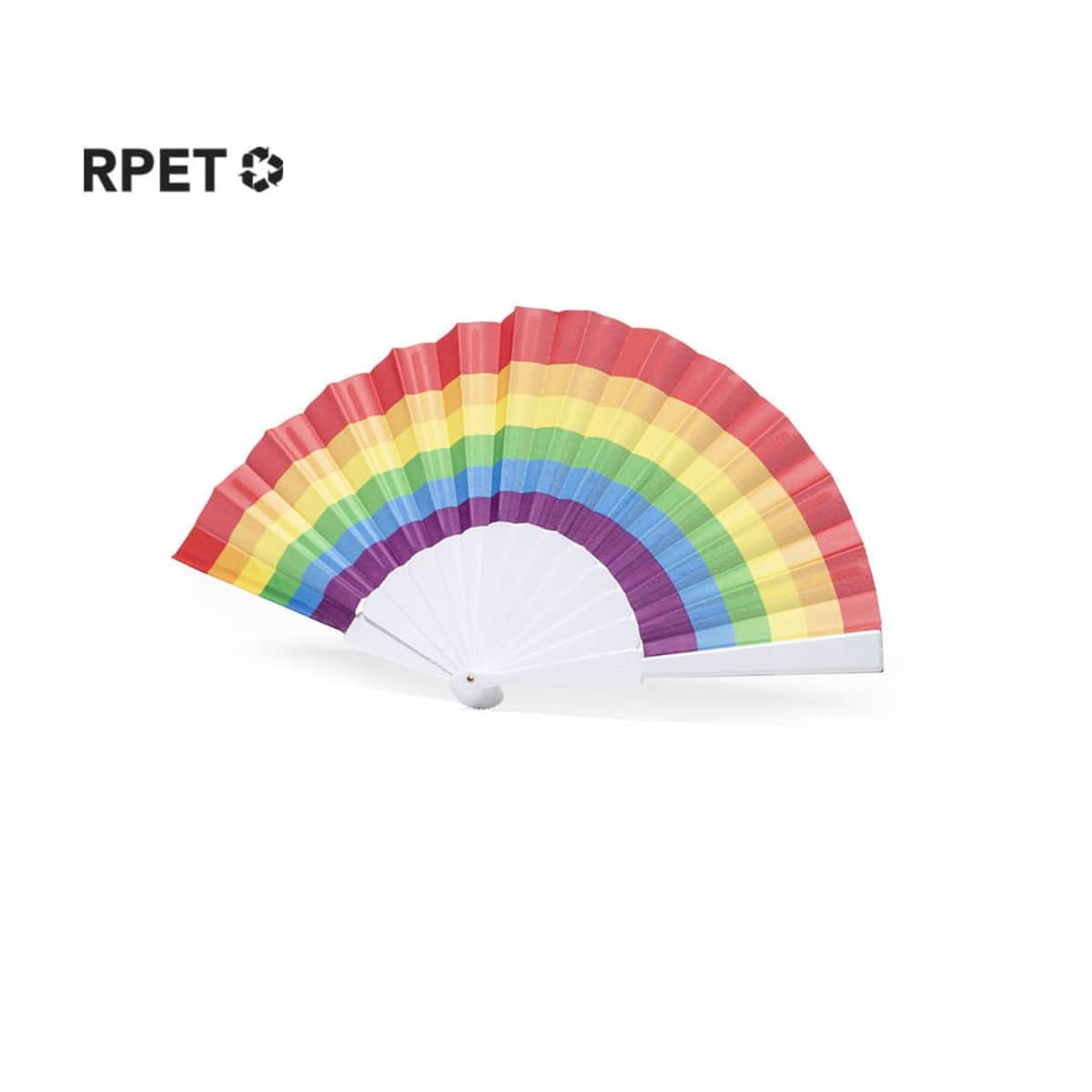 Lgbt Rainbow Hand Fans