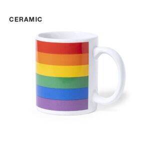 Lgbt Rainbow Design Ceramic Mugs