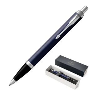 Matte Blue Ct - Ballpoint Parker Im Metal Pens