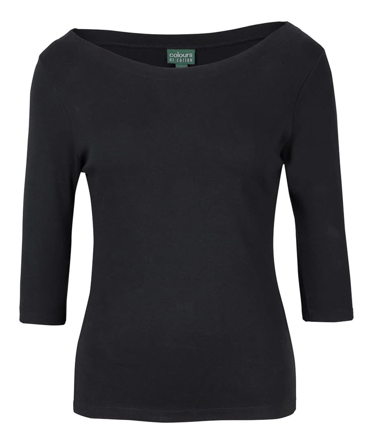 Timeless Boatneck 3/4 Sleeve Tees
