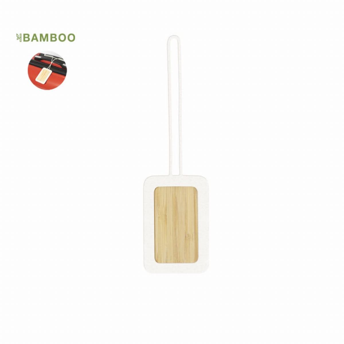 Bamboo Luggage Tags