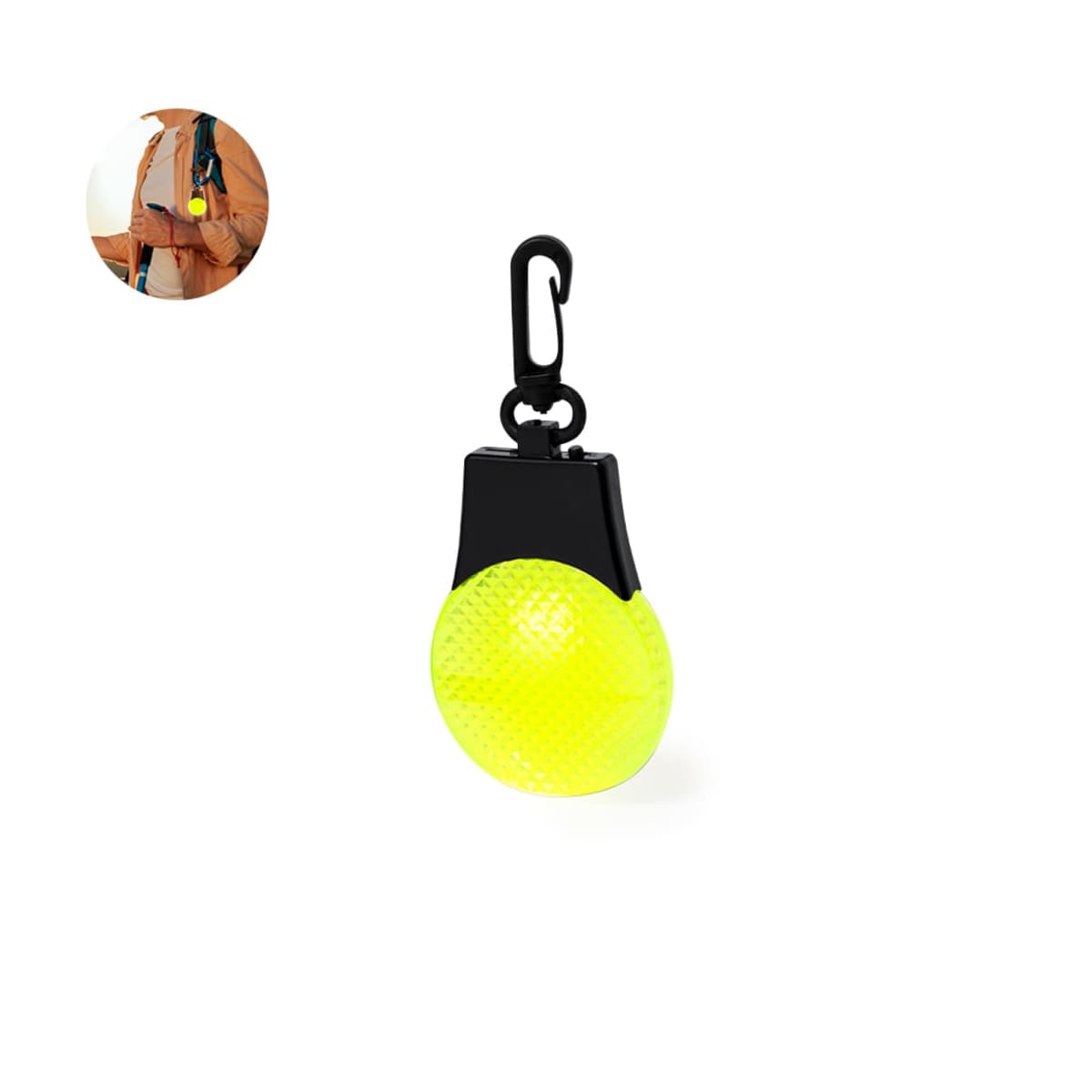 Carabiner Security High-Visibility Light