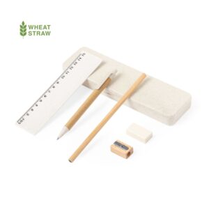 Eco-Friendly 5-Piece Writing Set With Cases