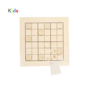 Kids Wooden Checkers