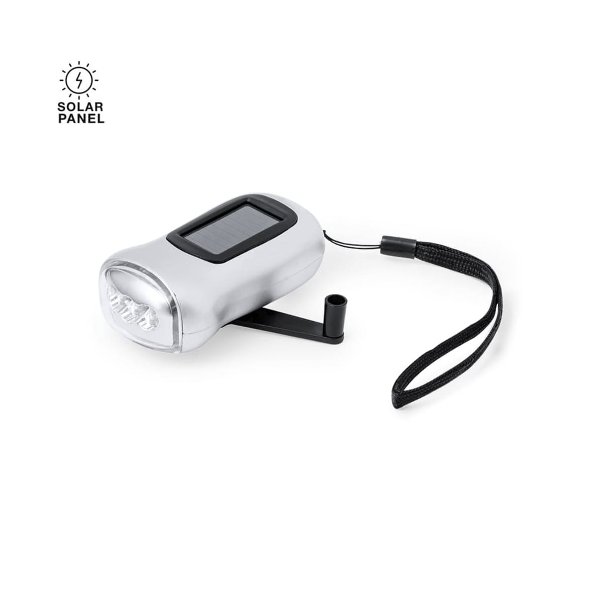 Solar Dynamo Torch - Silver