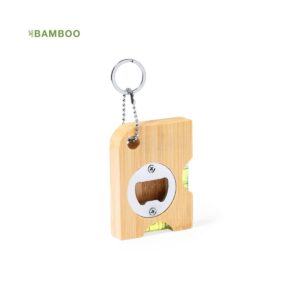 Multifunctional Bamboo Keyrings