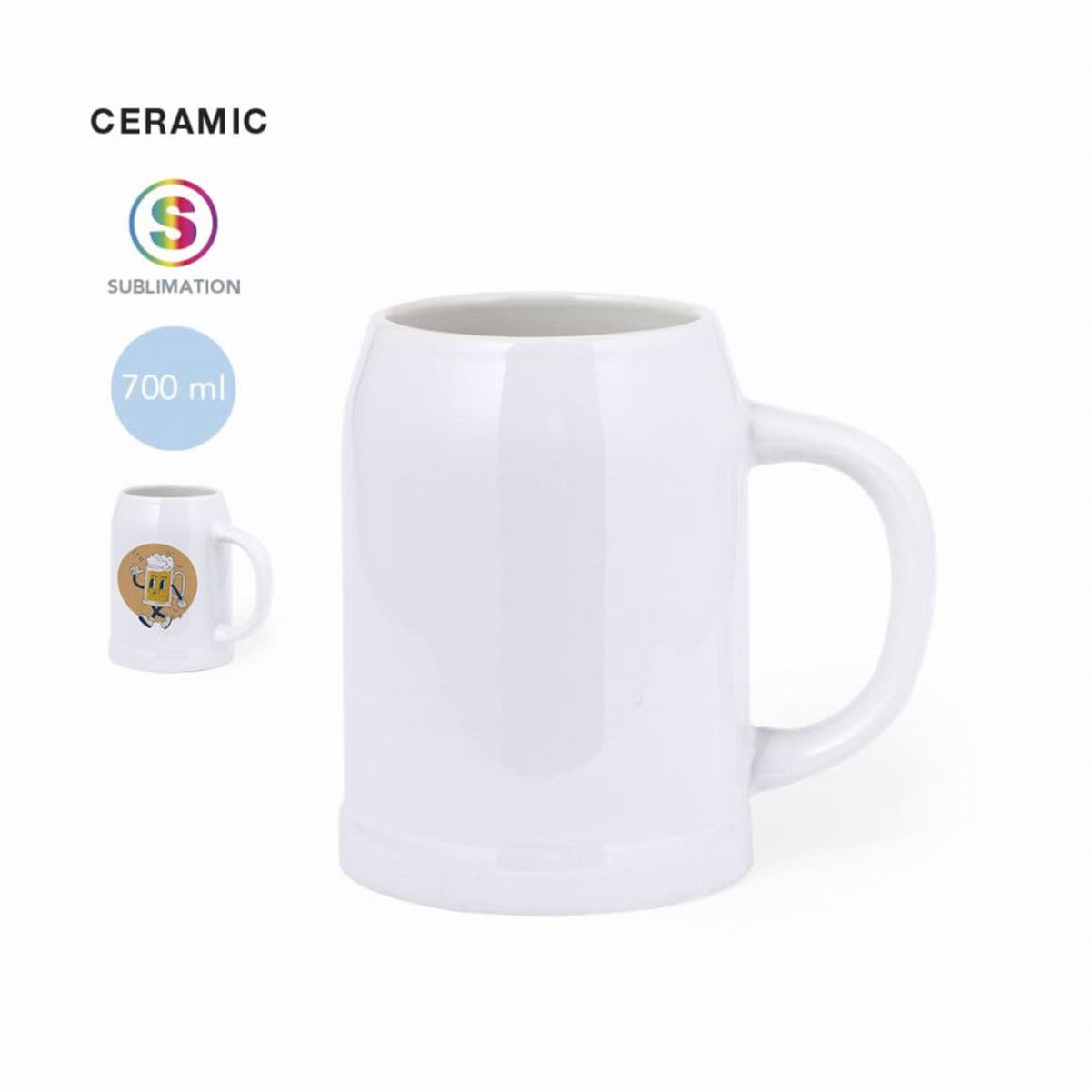 Beer Lovers Sublimation Mugs