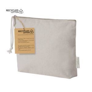 100% Recycled Cotton Beauty Bags