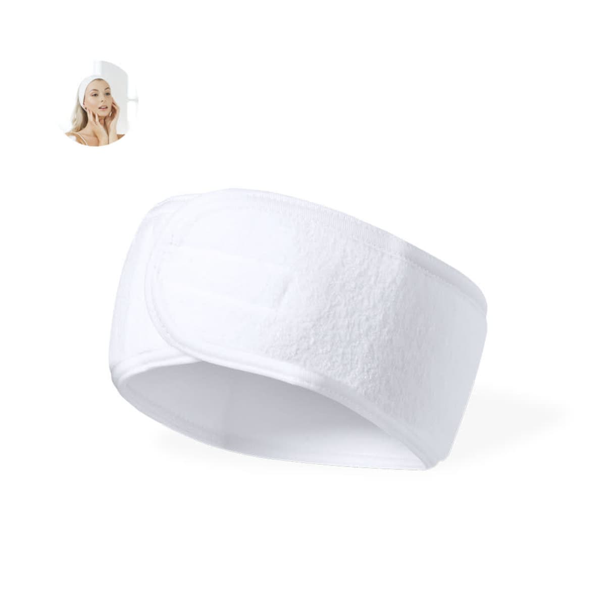 Plush Polyester Beauty Headbands