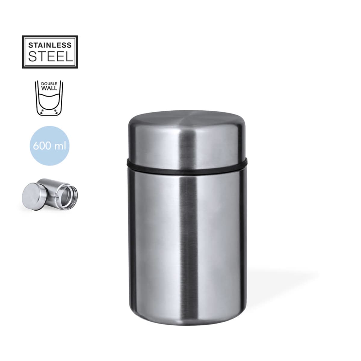 600Ml Steel Lunch Boxes