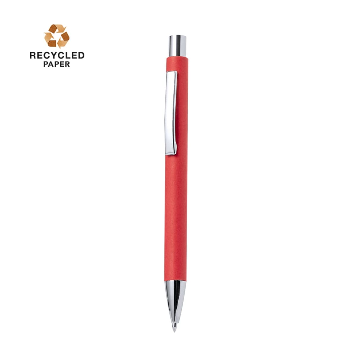 Eco Metallic Push-Button Ball Pens