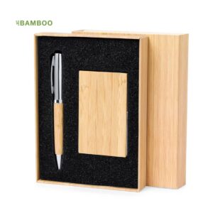 Bamboo Pen & Card Holders