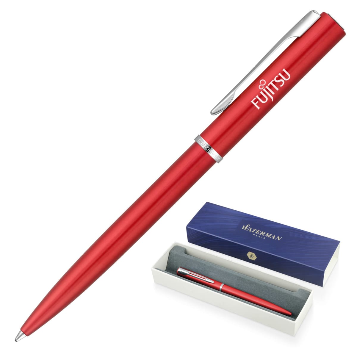 Metal Pen Ballpoint Waterman Allure - Red Ct