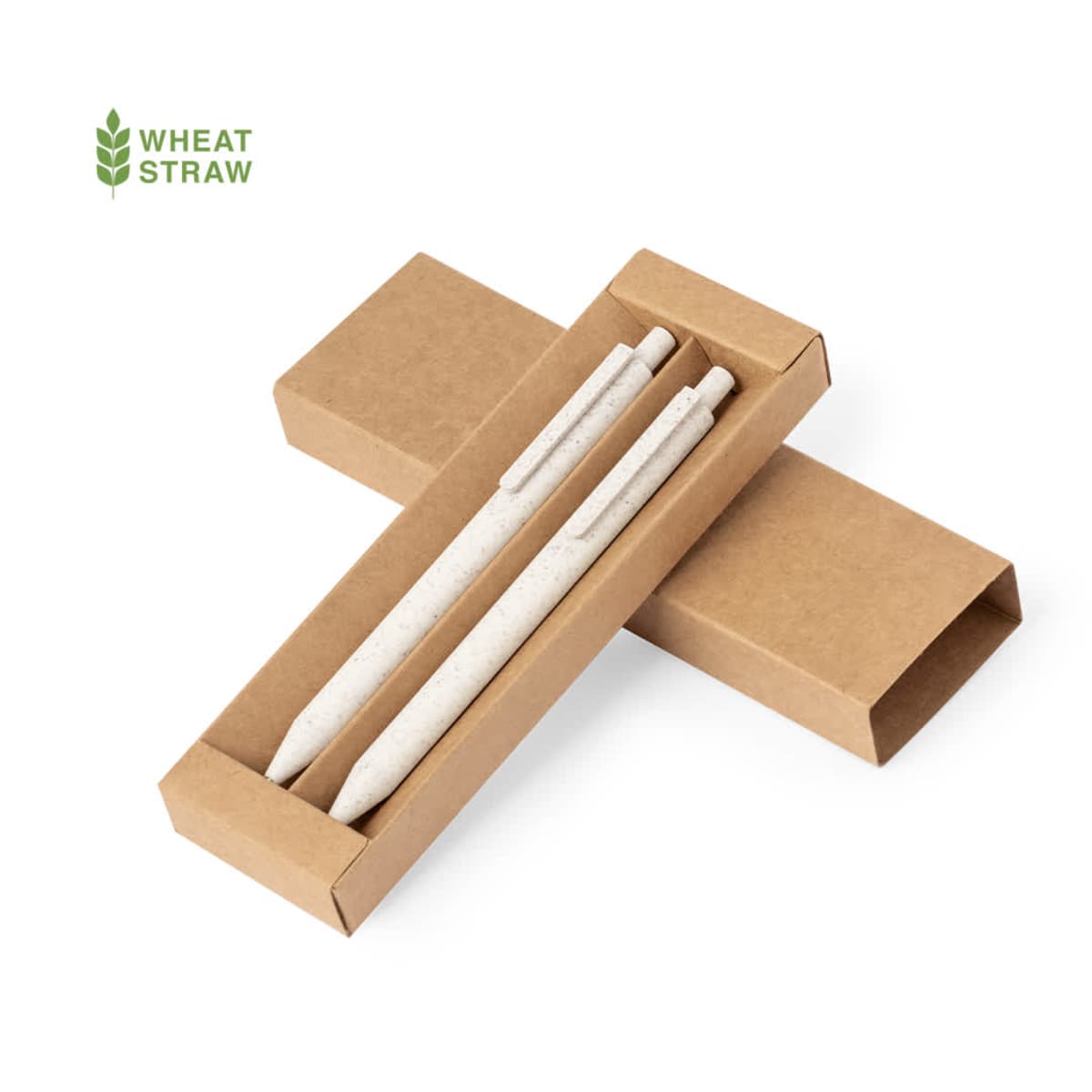 Wheat Straw Eco Pen & Pencil Sets