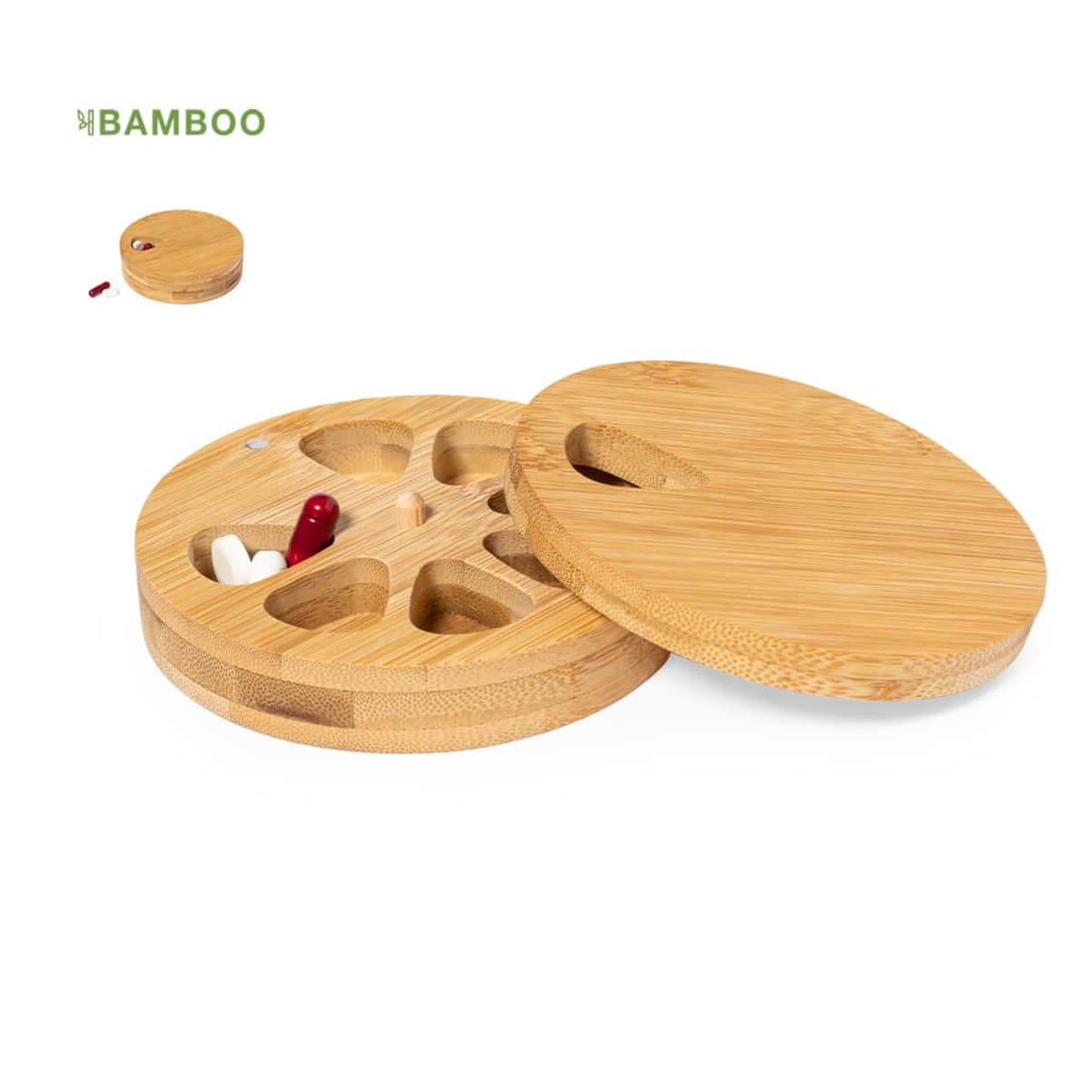 Bamboo Eco PillBoxes