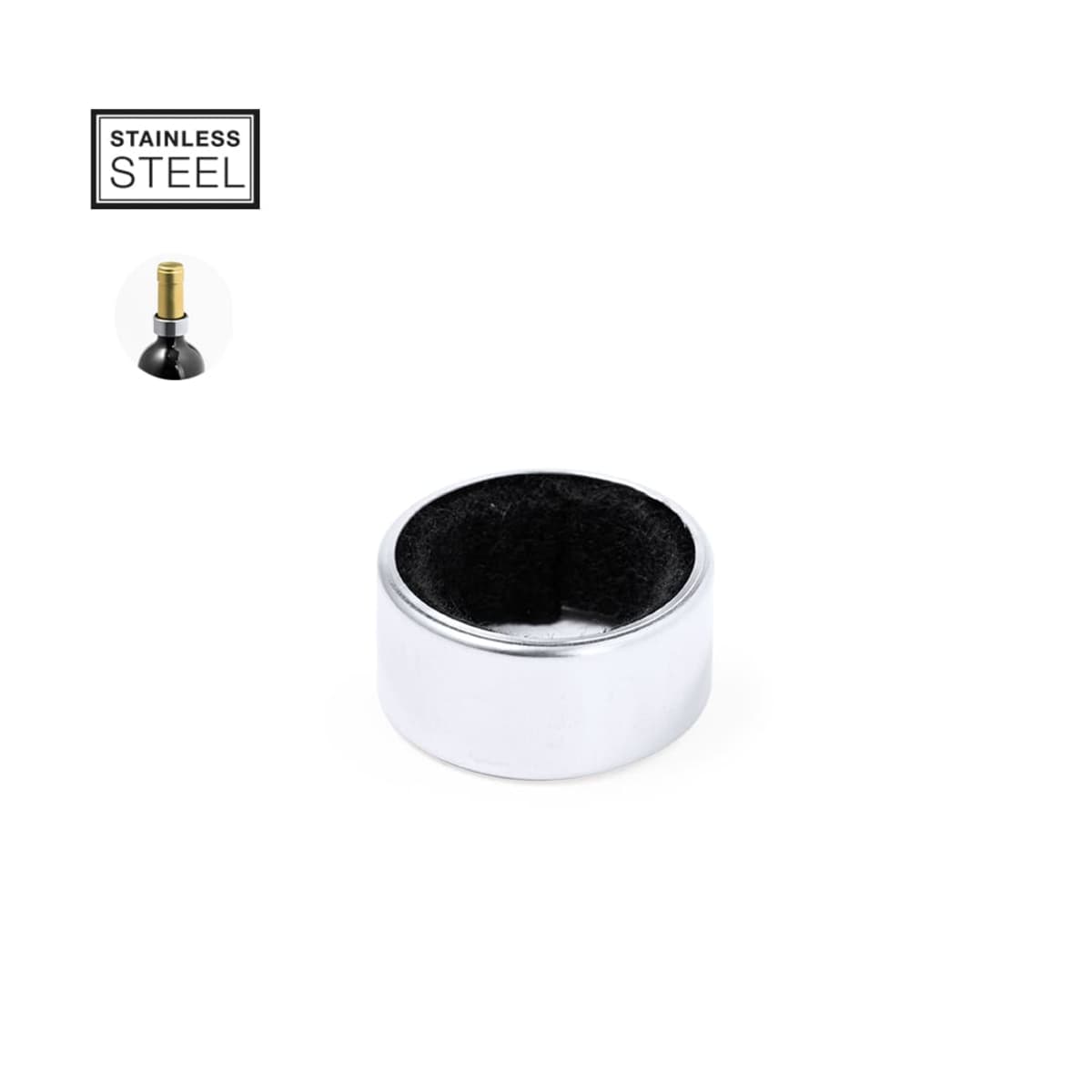 Stainless Steel Anti-Drip Bottle Rings